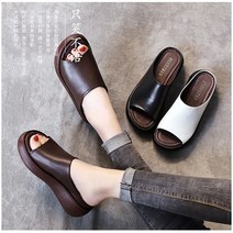 Baixing 여성 심플 데일리 슬리퍼