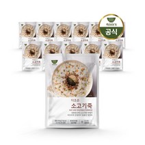 죽이야기 더조은 소고기죽 350gX10+2팩, 단품