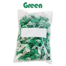 중국레고 호환 테크닉 500-1500g 벌크 단색 클래식 빌딩 블록 호환 주요 브릭 브랜드 MOC DIY 시티 크리에, 09 green_01 500g