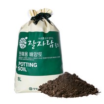 잘자람 영양듬뿍 원예용 배양토 8L, 2개