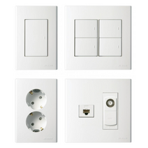 진흥전기 FS시리즈 배선기구 모음상품 스위치 콘센트, 콘센트 2구+통신 3구