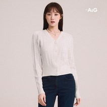 [The AtG]더엣지 23SS 케이블 니트가디건 3종