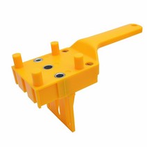목공 집진기 목공용집진기목재 장부촉 지그 수공구 세트 핸드 관절용 구멍 펀처 6mm, 02 yellow