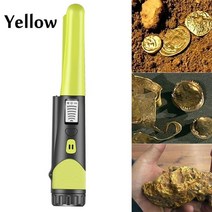 금속탐지기 새로운 휴대용 핀 포인터 고감도 핀 포인터 정적 상태 파는 금 파인더 De, 협력사, 노란색