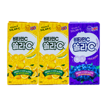 고려은단 쏠라씨 쏠라C 80정 레몬맛2개+블루베리맛1개 총3개, 3개