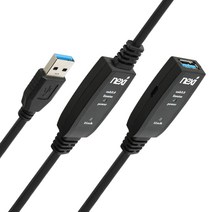 (NEXI) USB연장케이블 USB3.0리피터 5M~20M 신호증폭칩셋 유전원, 5M[NX1300]