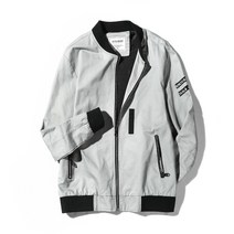 야구점퍼 과잠바 항공 간절기 남성 슬림 얇은 섹션 유니폼 캐주얼 청소년 영국