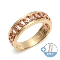 [비앤비골드]14K18K 체인 콤비 반지 NPW18990