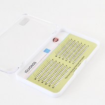 속눈썹 트리트먼트 연장 영양제 속눈썹펌 IGUIONSS LASHES A/M Shape 전문 메이크업 개별 래시 클러스터 스파이크 래쉬 전경 premade 거짓, [03] 9mm
