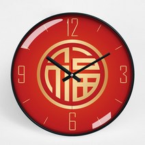 다소미얼 중풍괘종시계 가정용 대기중식시계 거실시계 창의패션시계 벽걸이 설 복달시계Z, 1_A (블랙 프레임) [컬 렉 션 상품 배 터 리 를