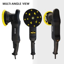 구즈매니아몰700W 차량용 광택기 직경 6 인치 궤도 21mm 듀얼 액션 자동차 폴리셔 조절 가능 샌딩기 버핑, 한개옵션0