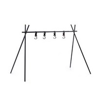 캠핑 인디언 행어 냄비 거치대 건조기 행거 선반 원터치