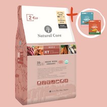 네츄럴코어 에코2 오리고기사료 작은알갱이 2kg + 미니버블츄 증정