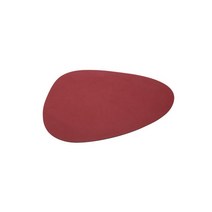 린드디엔에이 테이블 매트 커브 라지 누포 37x44cm 레드