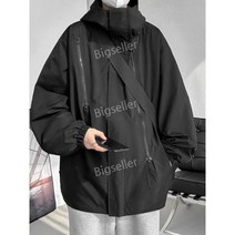 남자 바람막이 남성점퍼 초가을 오버핏 데일리 트랙재킷