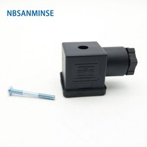 1pc 플러그 솔레노이드 밸브 코일 커넥터 DIN43650 A B C 밸브 코일, DIN43650C, DC 24V, 03 DIN43650C_04 DC 24V
