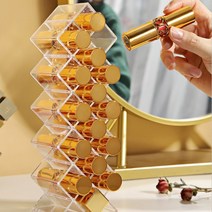 덕수샵 1+1 화장대 정리 립스틱 정리 보관함 16구 아크릴 루즈, 16구 1+1