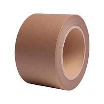 종이무지박스테이프 70mmx40m 크라프트 무지테이프 대폭테이프, 왁스타입