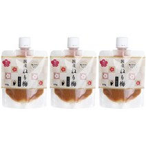 HouseFoods 하우스 일본산 네리 플럼 매실 소금절임 우메보시 100g 3팩, 1개