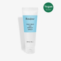 보나쥬르 비건 무기자차 데일리 선크림 / 100% 논나노 민감피부 선케어 35ml 309861