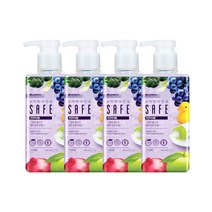 세이프 천연 미네랄 주방세제, 725ml, 4개