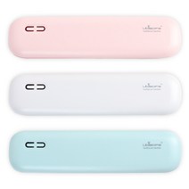 소확행몰 유비텍 TS501 휴대용 칫솔살균기 유비세이프 TS-501, 화이트