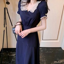 미미앤느 복고풍 레이스 슬림 여름 원피스 110898