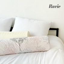 하비 천연라텍스 바디필로우(플라워), 화이트플라워, 1개