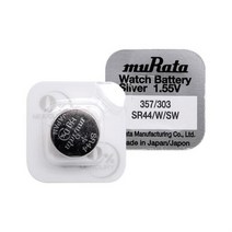 {It 아이템} 건전지 무라타 SR44(357/303)(1알) 시계건전지 1.55V 리튬전, SR[^^_상품선택_^^]SR, 상세페이지 참조