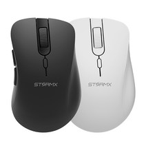 제닉스 STORMX WM1 무소음 무선 마우스, 블랙