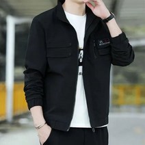 남성 캐주얼 재킷 긴팔 상의 봄버 트렌드 봄 가을