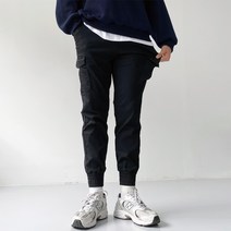 꼰스 빅사이즈 ZET 마약스판 카고 조거팬츠