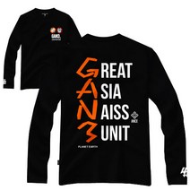 간쓰리 긴팔티 M~2XL 그랜드유니버스