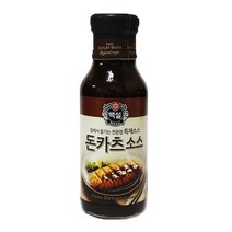 백설 돈카츠 소스 315g, 상세페이지 참조