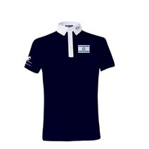 승마용품 Cavasion 맞춤형 승마 라이더 여성 말 티셔츠 해군 기사 소녀 흰색 티셔츠, 2XL, Israel men Navy