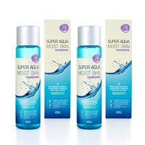 IOU 아이오유 수퍼아쿠아 모이스트 스킨 토너 300ml 2개입, 2개
