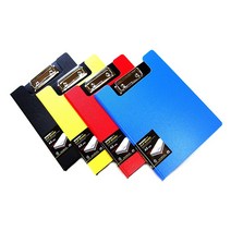 포밍 레포트화일 3 Layer 발포원단 크립보드 영수증철 계산서철 전표철 A5, 청색