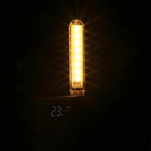 미니 휴대용 USB LED 책 조명 DC5V 밝은 독서 램프 3LED 8LED 24LED 파워 뱅크 PC 노트북, [06] 8LED warm