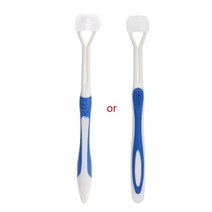 1x3 양면 칫솔 초극세 강모 성인용 건강 치아용, [01] Blue