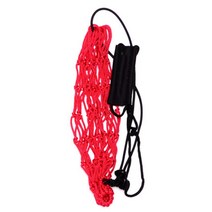 리턴볼 축구 새로운 공으로 솔로 킥 트레이너 처리 공 번지 탄성 훈련 저글링 그물 크기, 빨간색