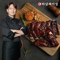 하남돼지집 풀패키지 폭립+삼겹불고기+구운김치+명이나물 (총 820g), 1개