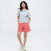 F 유니클로 여성 면혼방 나일론 캐주얼반바지23봄여름품 458050