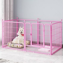 강아지 울타리 철제 대형견 케이지 소형 중형, 사각형튜브180x90x120직사각형울타리