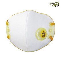 크린탑 C650V 1급 방진마스크 에버그린 안면부여과식, 단품