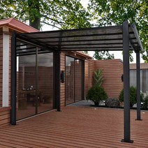 조립식파고라 야외 데크 옥상 가제보, 맞춤형 창고 3x3m