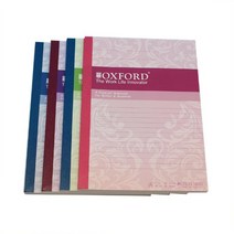 잘펴지는노트(B5/30매/칼라/옥스포드)