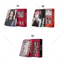 아이브 일본 1집 WAVE 카드 셀카 55장 세트 아이돌 굿즈 폴구 포구, 02