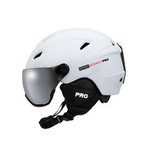 스위스비기뉴 PRO SBHG-01 고글헬멧 스키헬멧 바이저헬멧 스노우보드헬멧, 스위스비기뉴 PRO 고글헬멧 화이트L