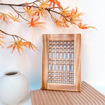 [왓위셀] 미니 손바닥 한옥문 창호지문 - 3size, 01. 소