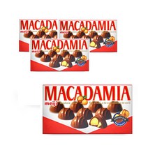메이지 마카다미아초콜릿63g 4개
